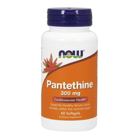 Now Pantethine (300 mg),  60 softgels 