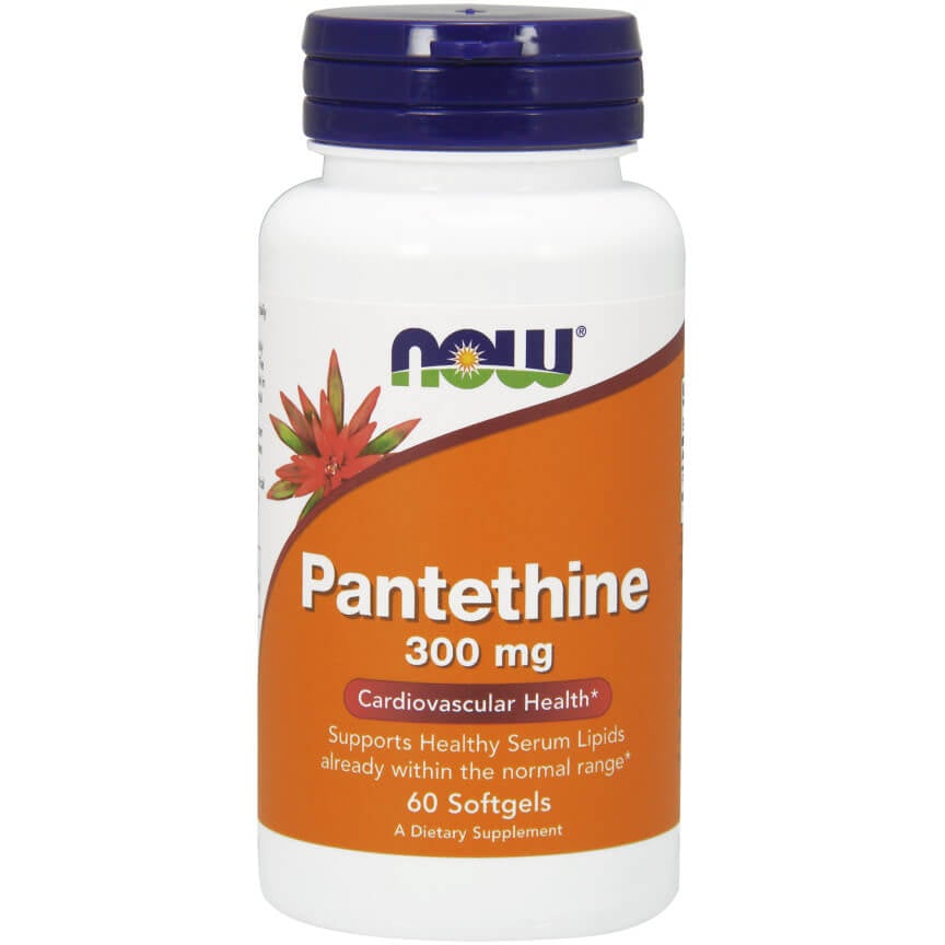 Now Pantethine (300 mg),  60 softgels 