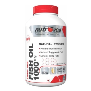Nutrovea Fish Oil 1000 mg, 90 softgels