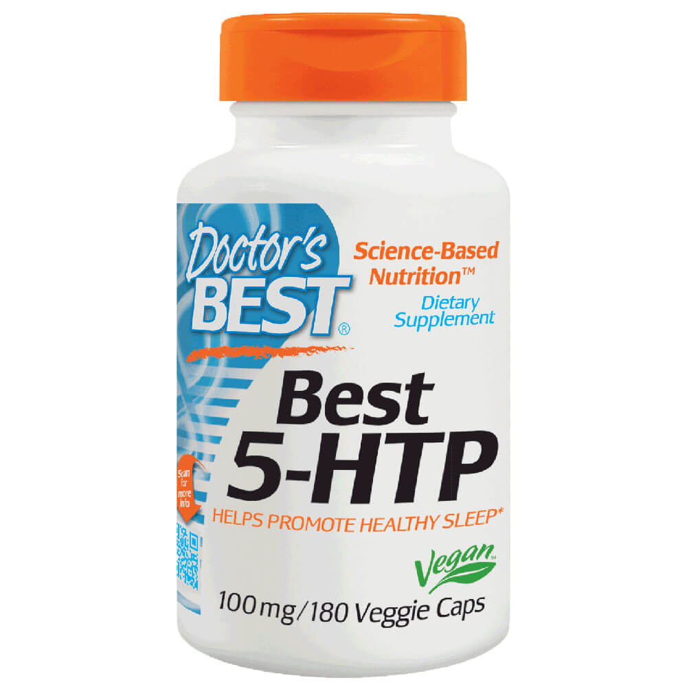 Doctor's Best 5-HTP (100mg),  180 veggie capsule(s) 