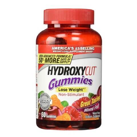 Hydroxycut Pro Clinical,  60 gummies  Mixed Fruit 
