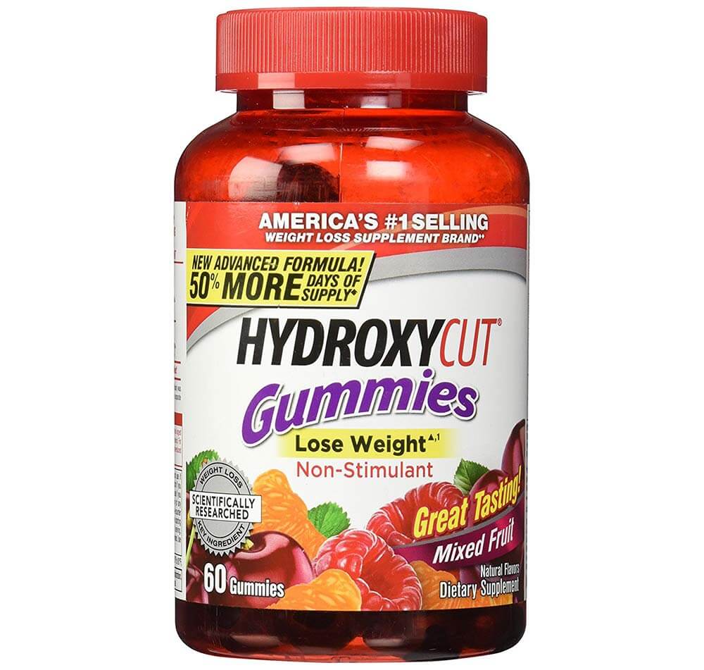 Hydroxycut Pro Clinical,  60 gummies  Mixed Fruit 