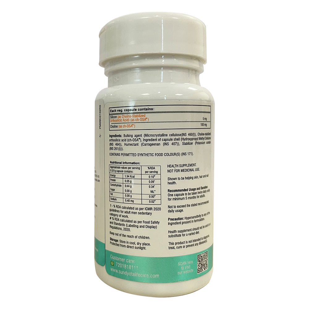 supplementinfo - Sundyota Lifecare BioSil,  60 veggie capsule(s)  Unflavoured 