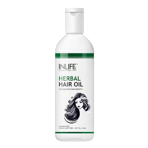 INLIFE Herbal Hair Oil, 200 ml Hair Growth INLIFE Herbal Hair Oil, 200 ml Hair Growth