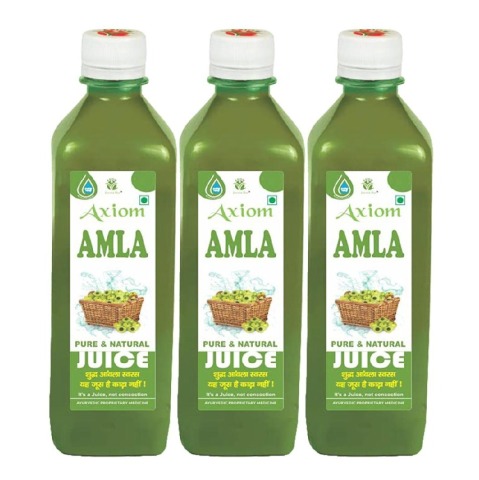 1 - Jeevan Ras Amla Juice,  Unflavoured Pack of 3  1 L 