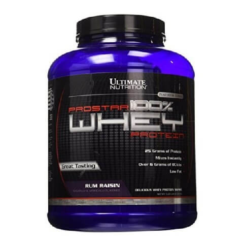 Ultimate Nutrition Prostar 100% Whey Protein, 5.28 lb Rum Raisin Ultimate Nutrition Prostar 100% Whey Protein, 5.28 lb Rum Raisin
