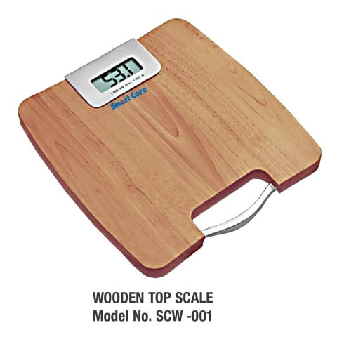 Smart Care Digital Wooden Top Scale