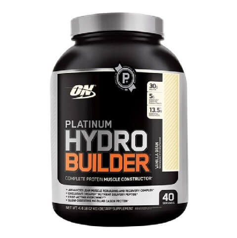 ON (Optimum Nutrition) Platinum Hydrobuilder,  4.4 lb  Vanilla Bean 