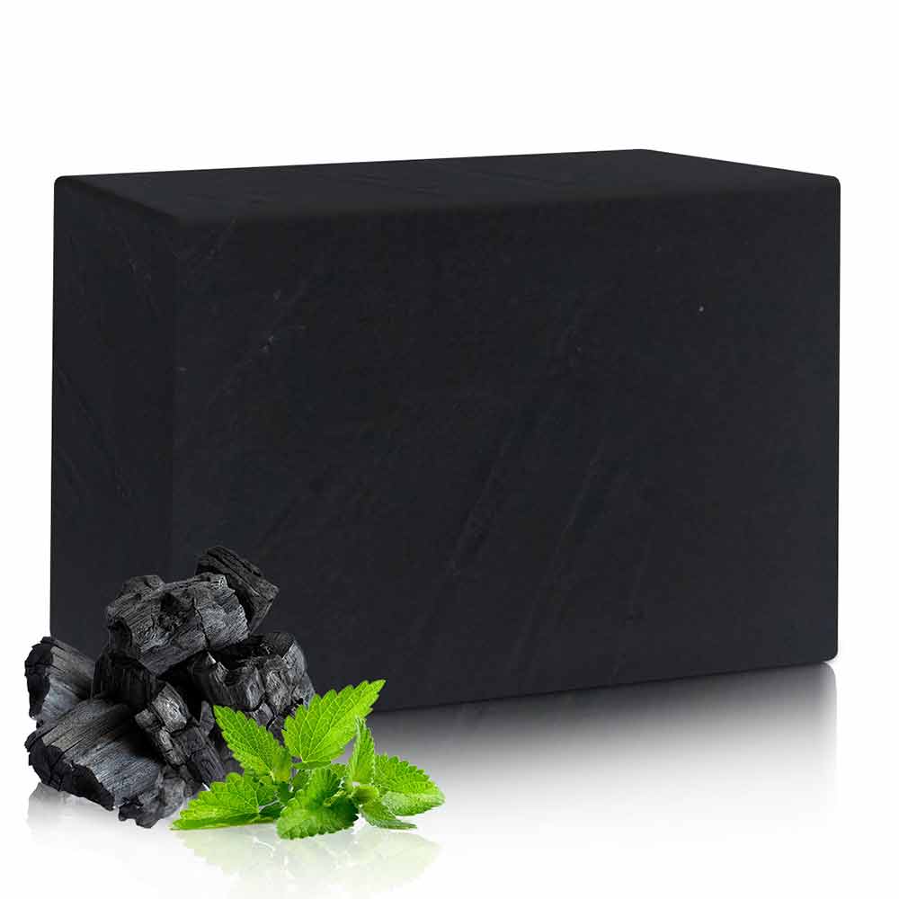 2 - Man Arden Activated Charcoal with Menthol Handmade Soap,  125 g  Deep Clean & Smooth Skin 