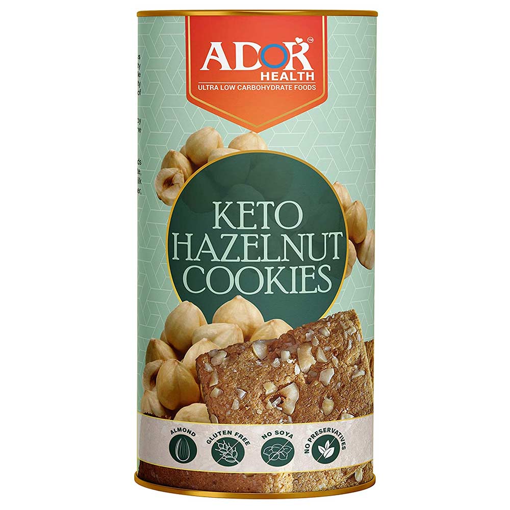 Ador Health Keto Cookies,  Hazelnut  200 g 
