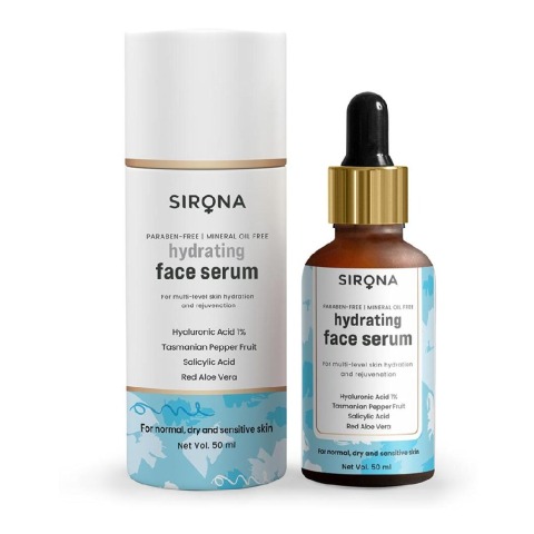 1 - Sirona Hydrating Face Serum,  50 ml  for Normal, Dry & Sensitive Skin 