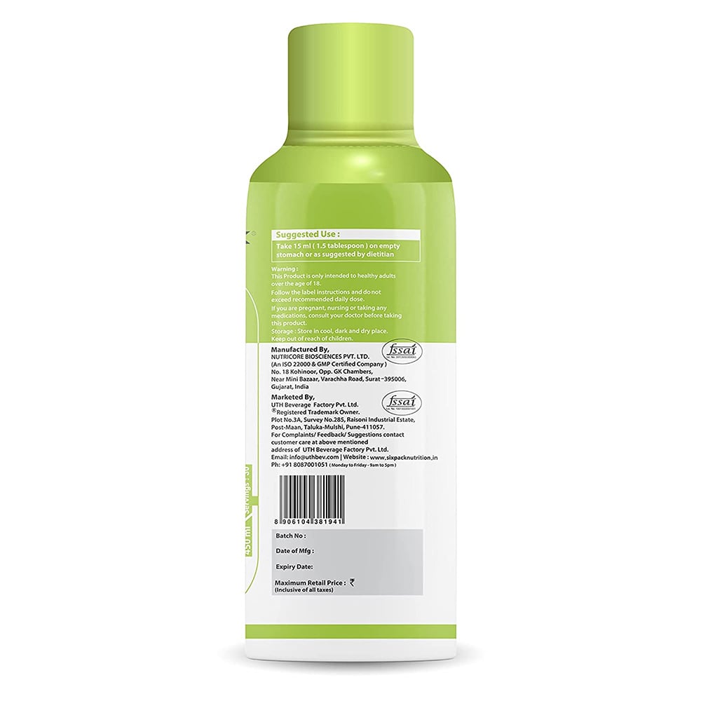 5 - Six Pack Nutrition Liquid L-Carnitine 3000 mg,  450 ml  Kiwi Pineapple 