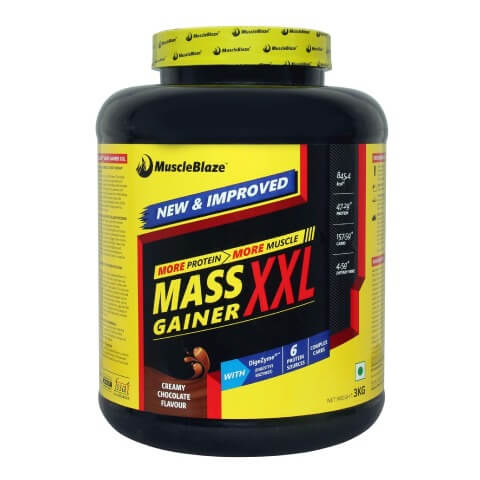 MuscleBlaze Mass Gainer XXL,  6.6 lb  Creamy Chocolate 