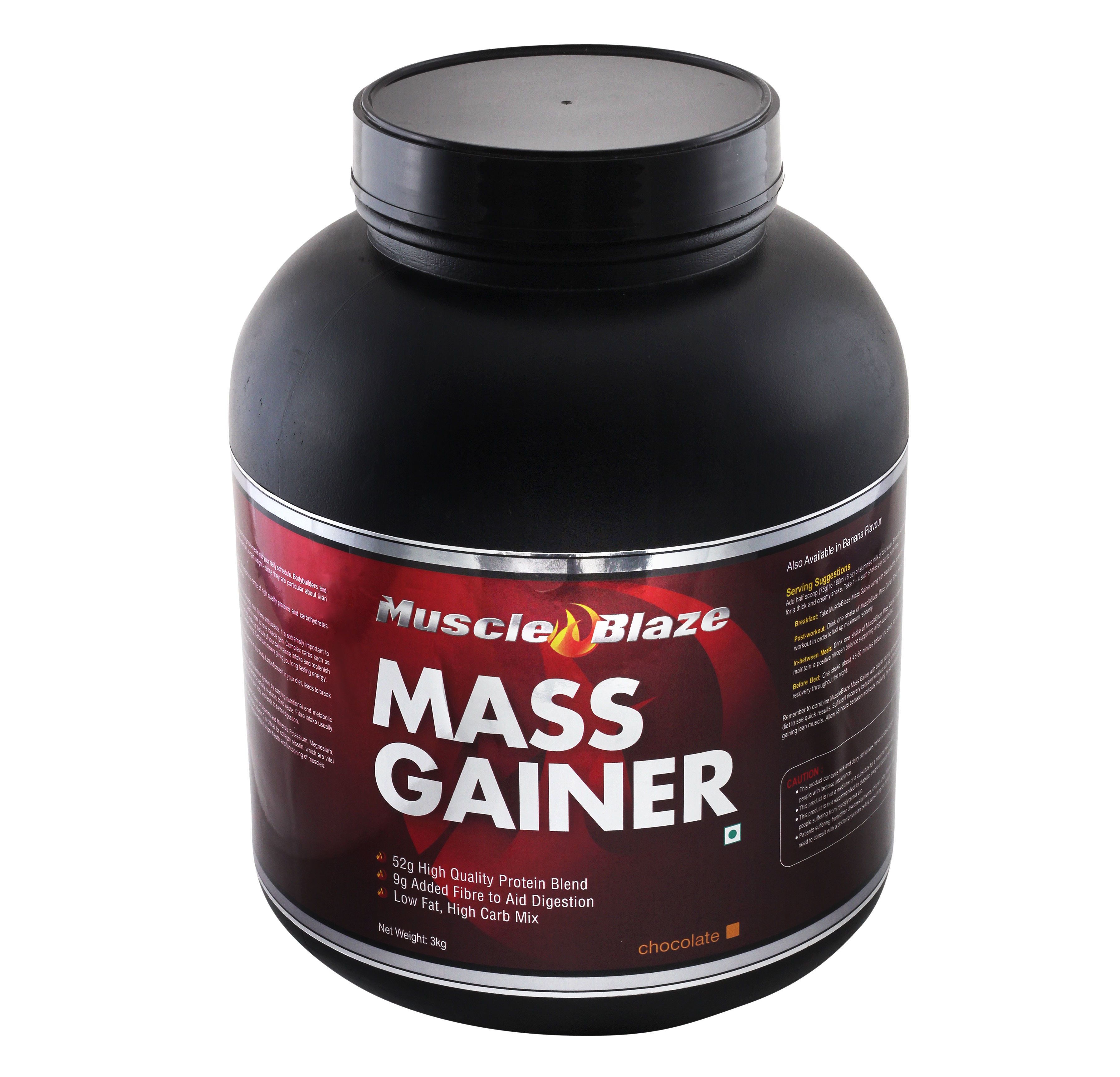 MuscleBlaze Mass Gainer,  6.6 lb  Chocolate Old 