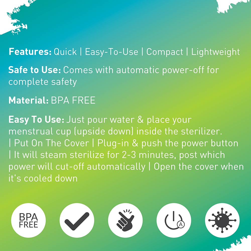 Menstrual Cup Sterilizer at Best Price in India