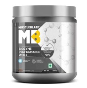 MuscleBlaze Biozyme Performance Whey Protein Powder- 1.1 lb Rich Chocolate