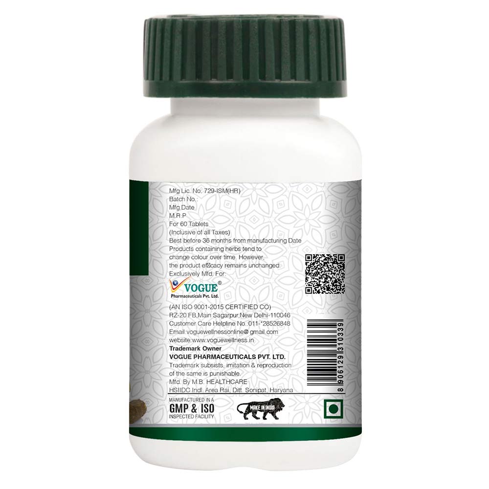 3 - Vogue Wellness Ashwagandha,  60 tablet(s) 