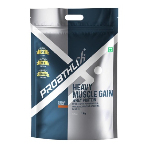 1 - Proathlix Heavy Muscle Gain,  2.2 lb  Chocolate 