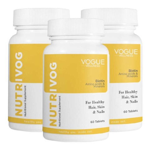 1 - Vogue Wellness Nutrivog,  60 tablet(s)  Unflavoured (Pack of 3) 