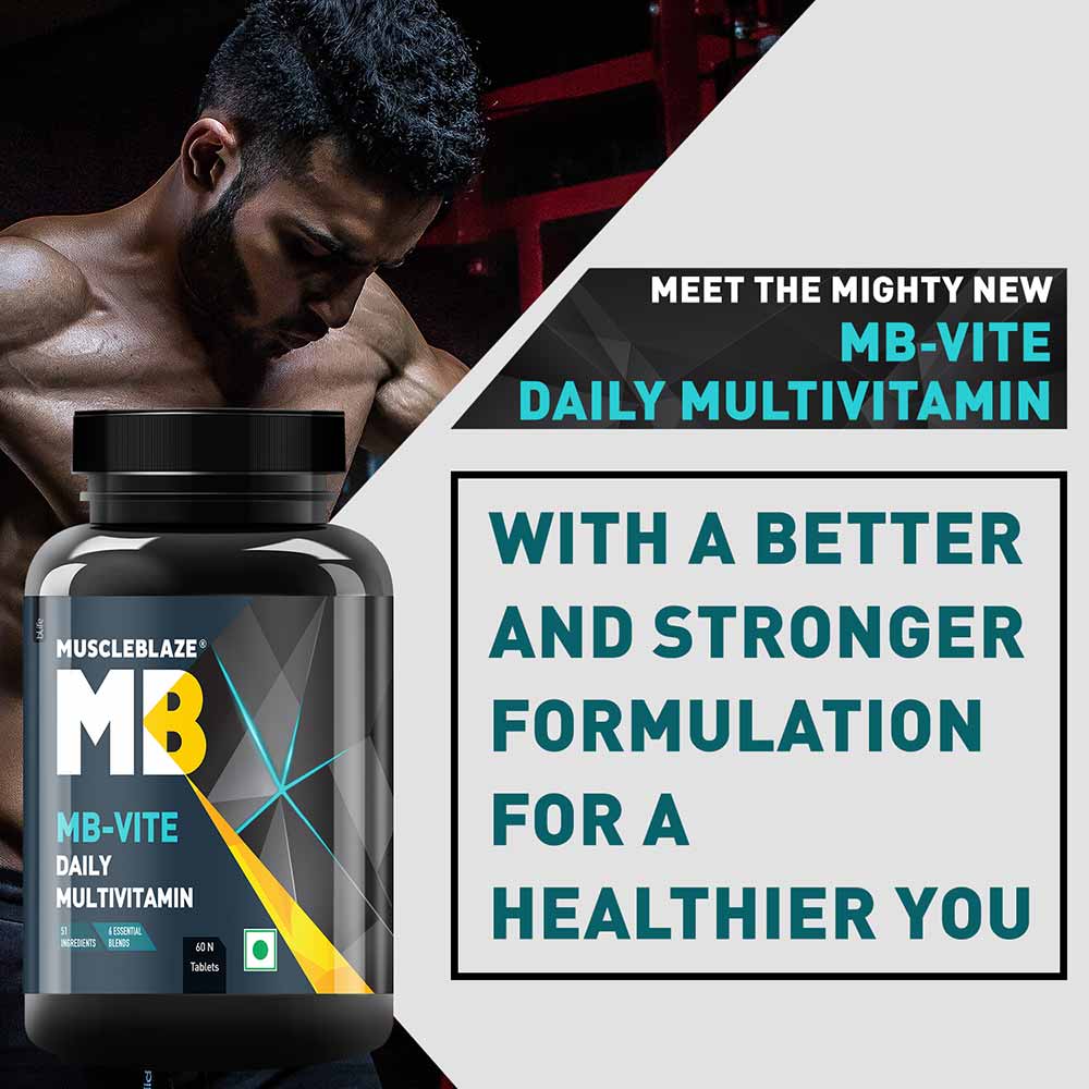 MuscleBlaze MB VITE Multivitamin tablets for Immunity online 60 Tablets