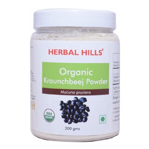 Herbal Hills Organic Krounchbeej Powder,  200 g 