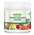 bGREEN Plant Based Sports Collagen Builder,  200 g  Fruit Punch 