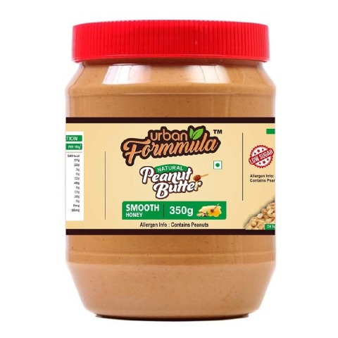 1 - Urban Formmula Honey Peanut Butter,  350 g  Smooth 