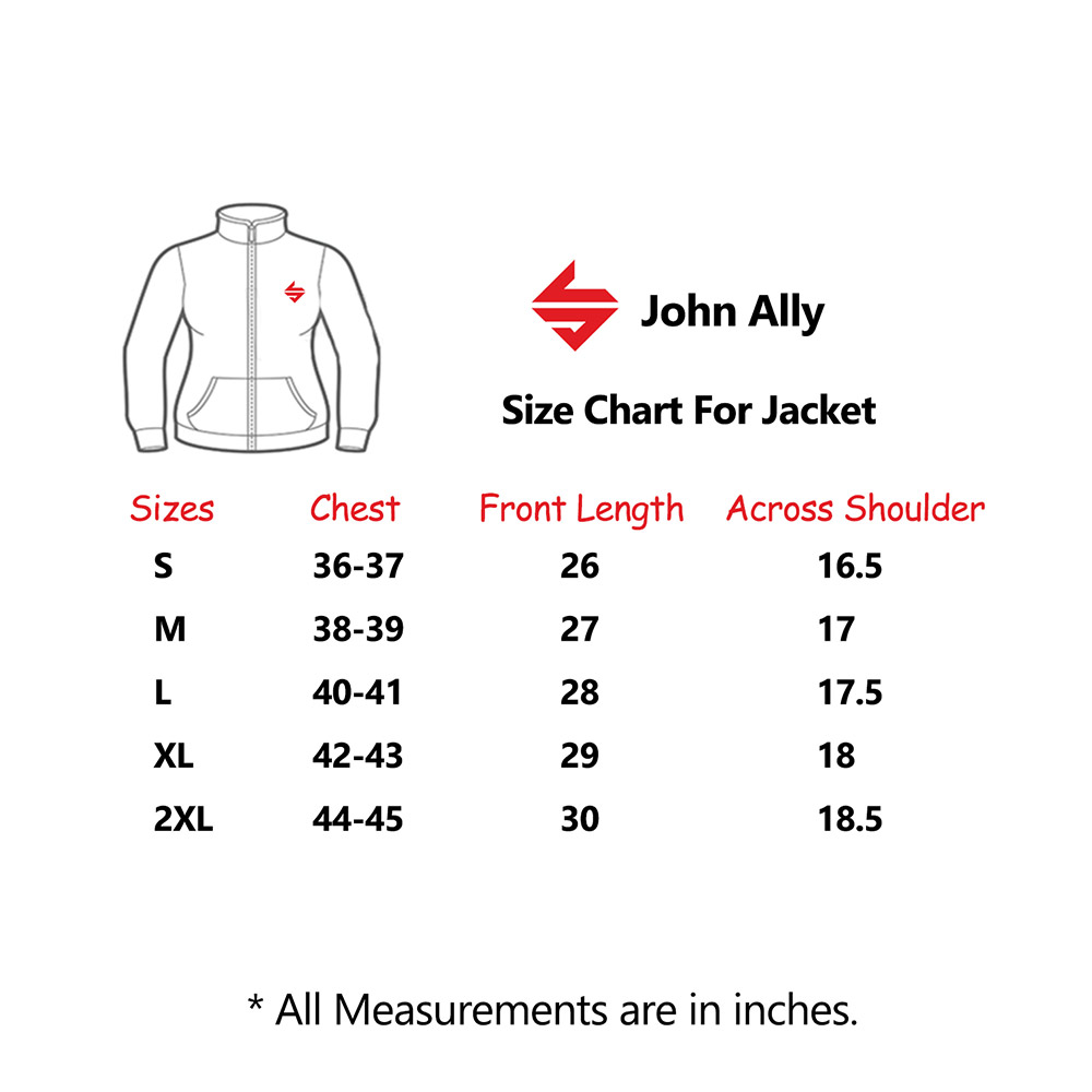 4 - John Ally Color block Jacket with Two Side Zipper Pocket,  Navy Blue  2XL 
