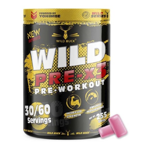 1 - Wild Buck Wild Pre-x3,  0.56 lb  Sour Gummies 