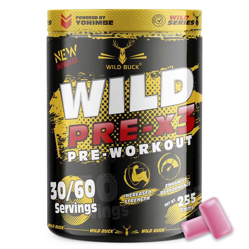 1 - Wild Buck Wild Pre-x3,  0.56 lb  Sour Gummies 