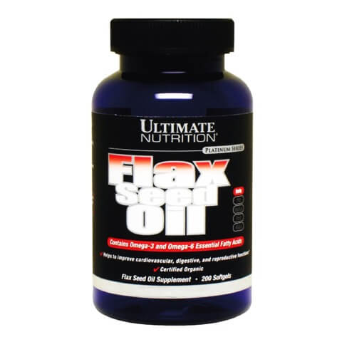 Ultimate Nutrition Flaxseed Oil, 200 softgels