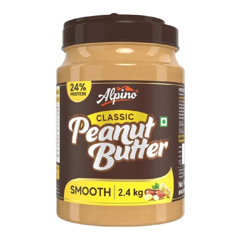 1 - Alpino Classic Peanut Butter,  2.4 kg  Smooth 