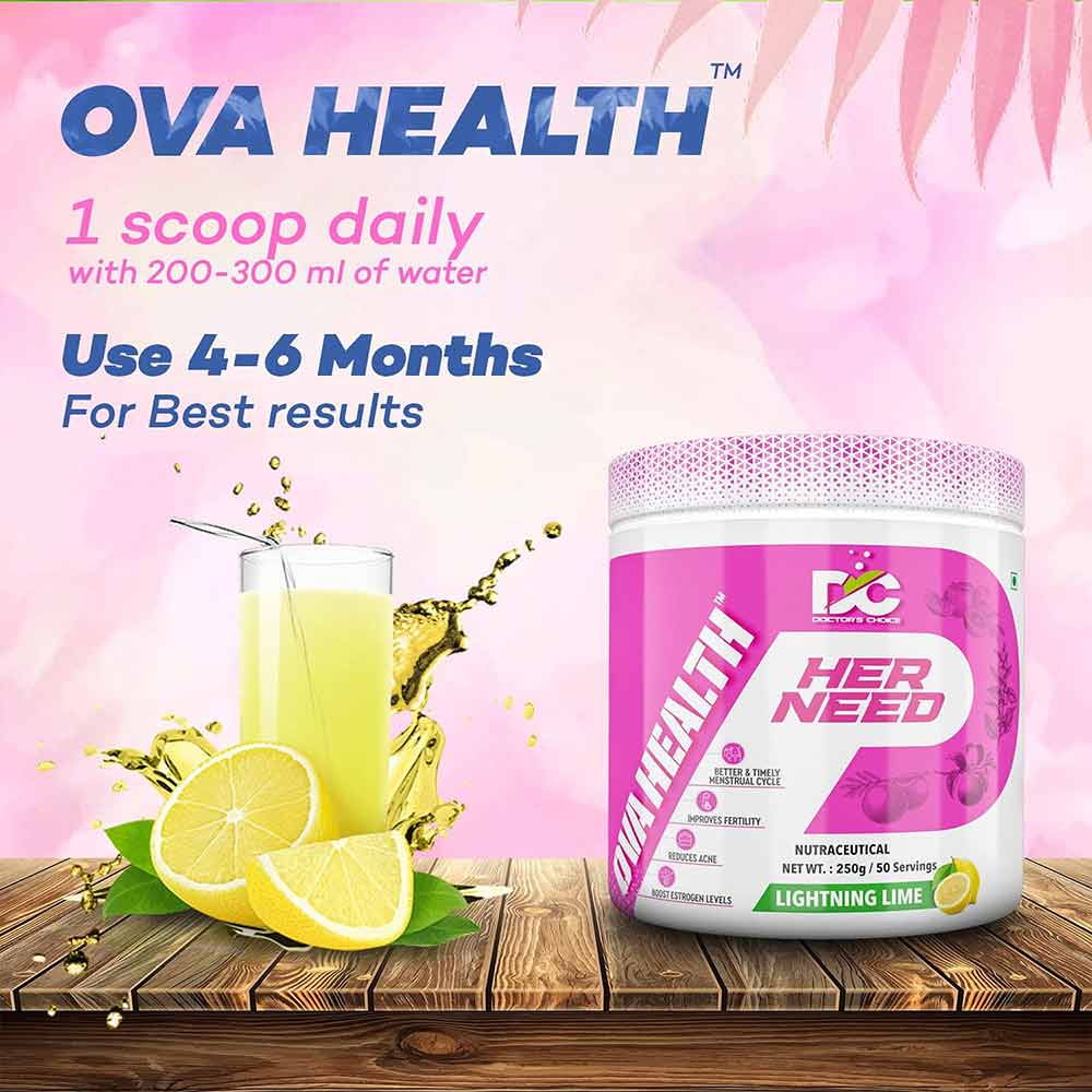 4 - Doctor'S Choice OvaHealth Her Need,  250 g  Mango Blast 