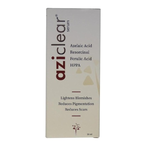 1 - Aziclear Serum,  30 ml  for All Types of Skin 