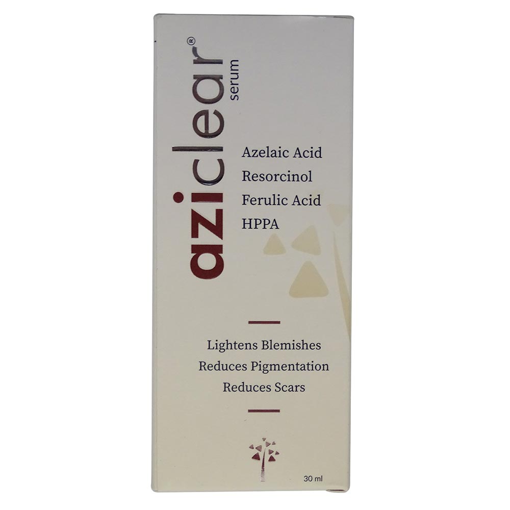 1 - Aziclear Serum,  30 ml  for All Types of Skin 