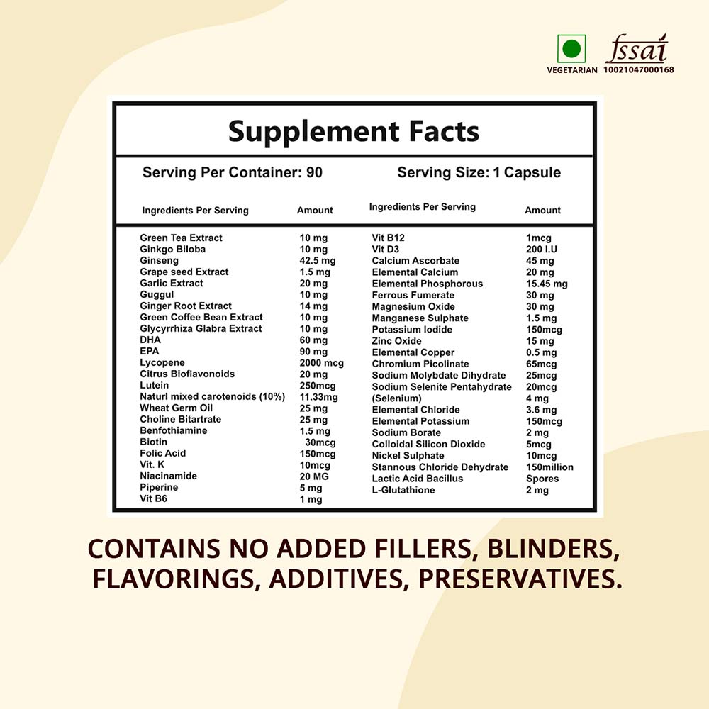 2 - Mountainor Complete Multivitamins,  90 capsules  Unflavoured 