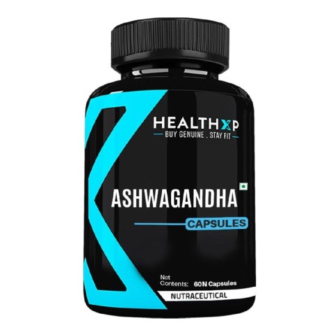 1 - HealthXP Essential Series Ashwagandha 500mg,  60 capsules 