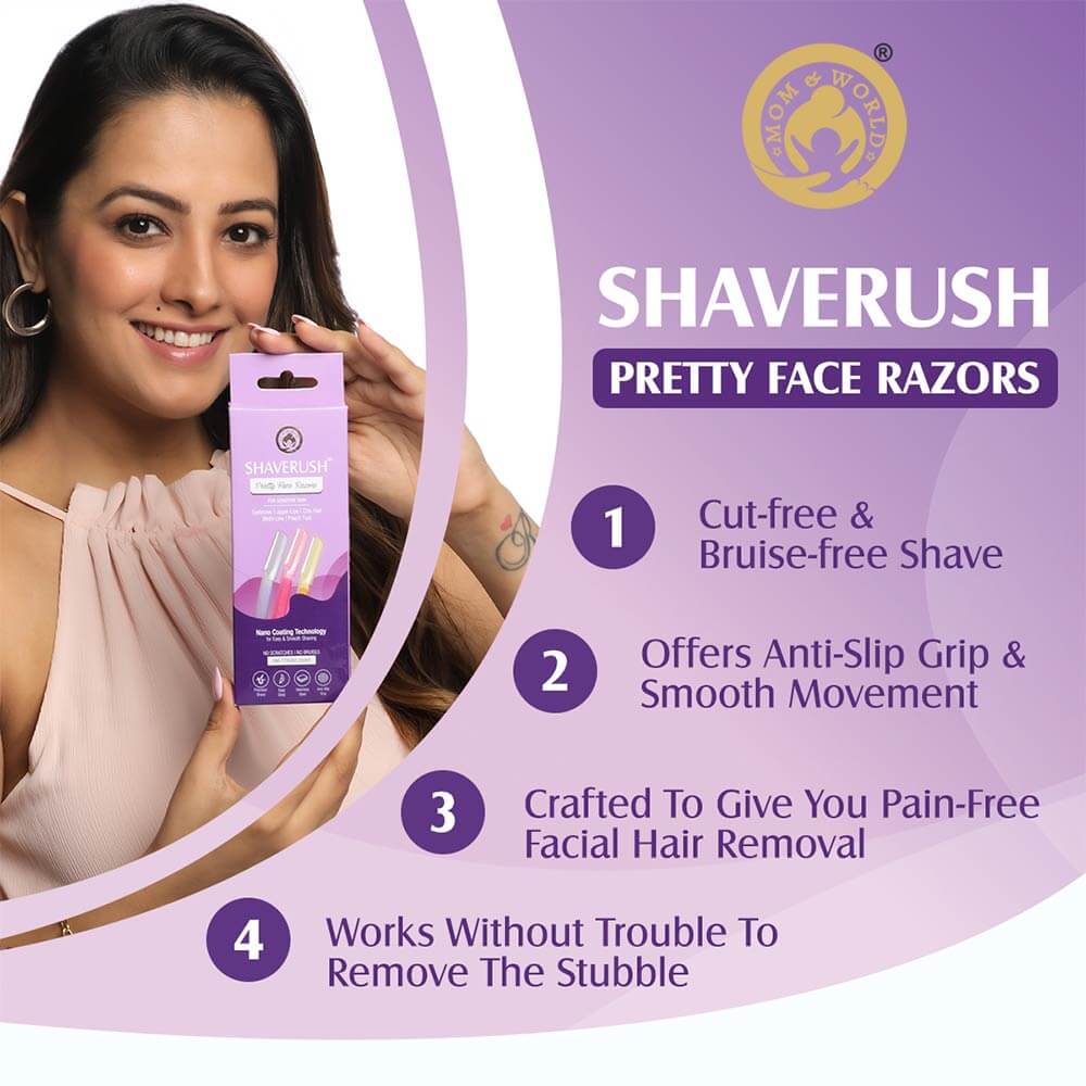 ShaveRush Women Pretty Face Razors at Best Price in India | Healthkart.com