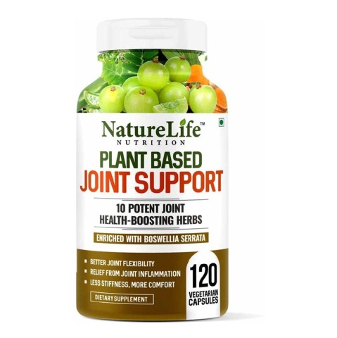 1 - NatureLife Nutrition Plant Based Joint Support,  120 capsules 