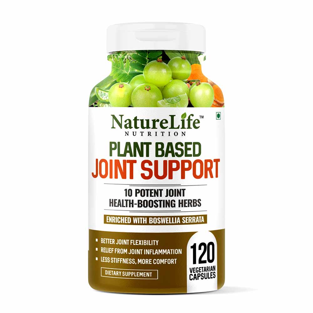 1 - NatureLife Nutrition Plant Based Joint Support,  120 capsules 