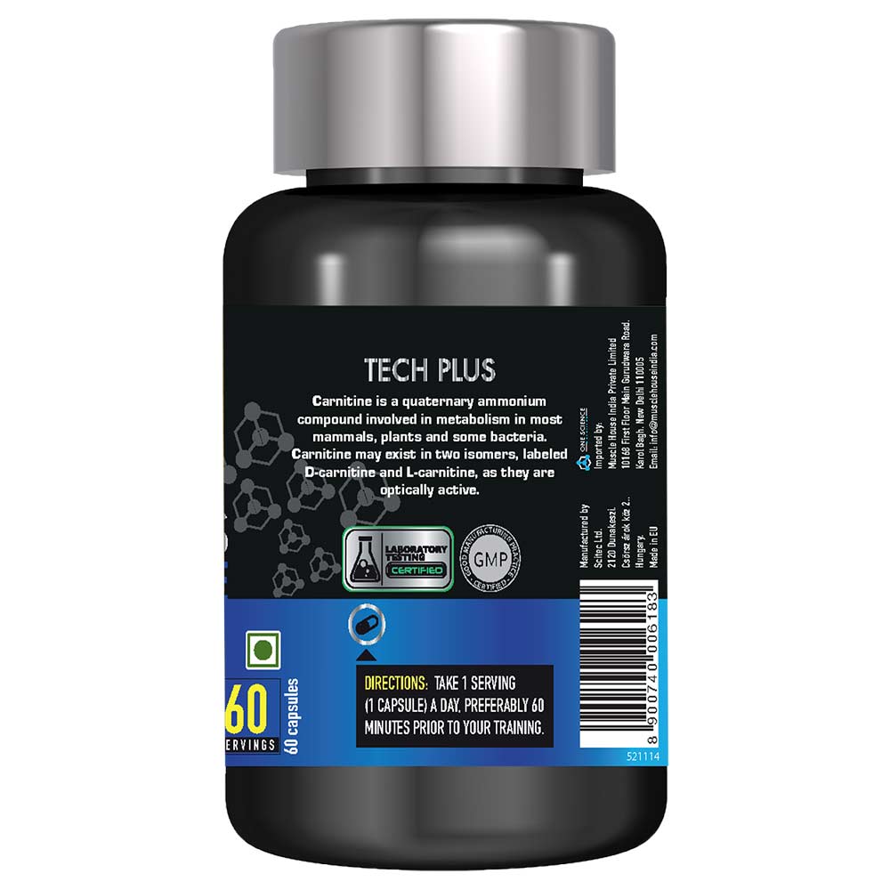 2 - One Science L Carnitine,  60 capsules  Unflavoured 