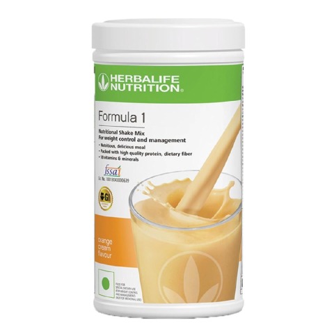 Herbalife Formula 1 Nutritional Shake Mix,  0.5 kg  Orange Cream 
