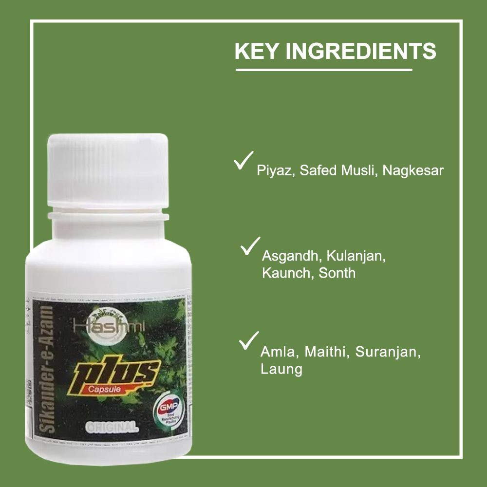 3 - Hashmi Sikander-E-Azam Plus,  10 capsules 