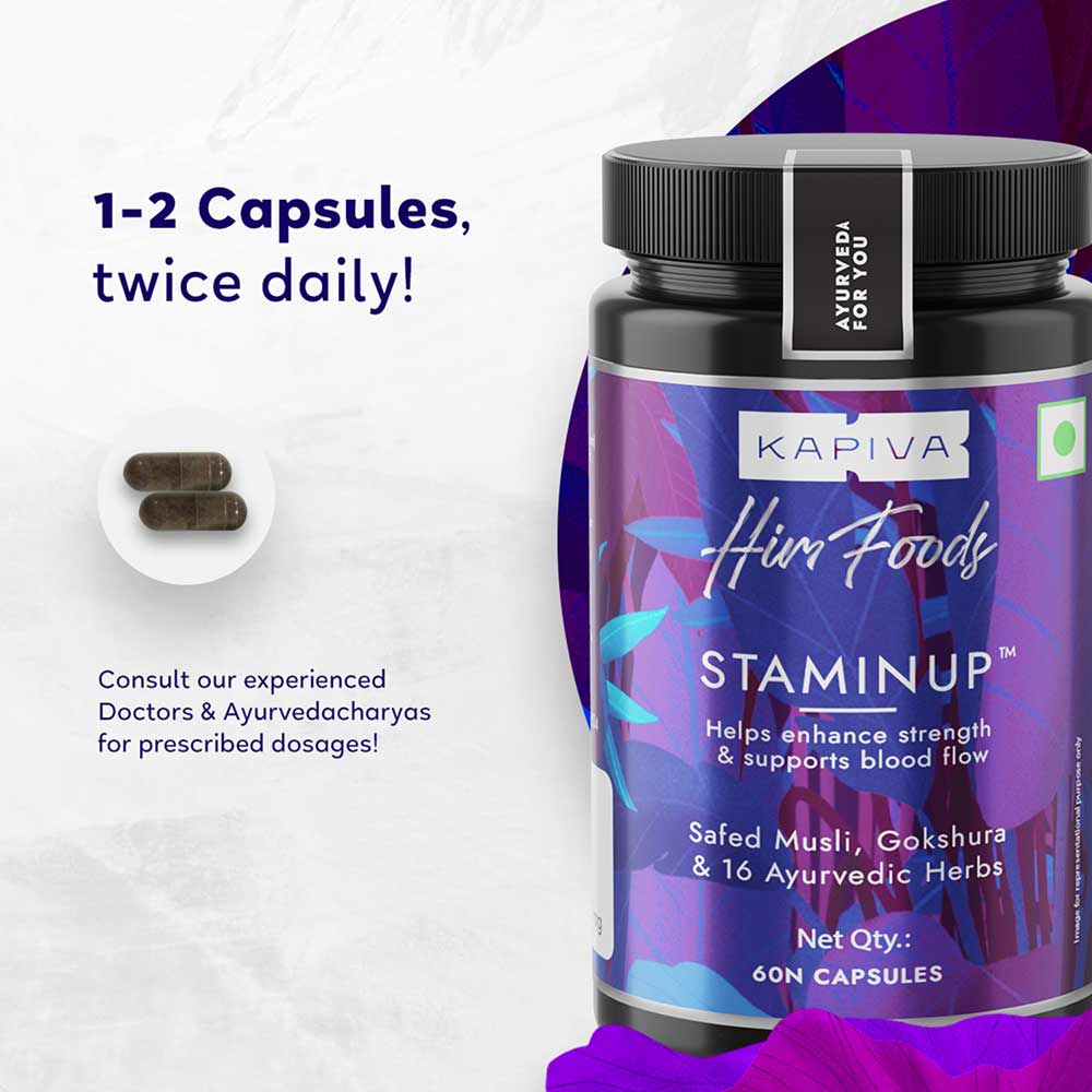 4 - Kapiva Him Foods Staminup,  60 capsules 