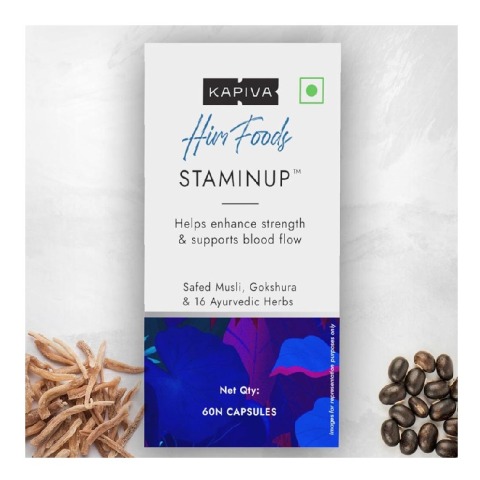 1 - Kapiva Him Foods Staminup,  60 capsules 