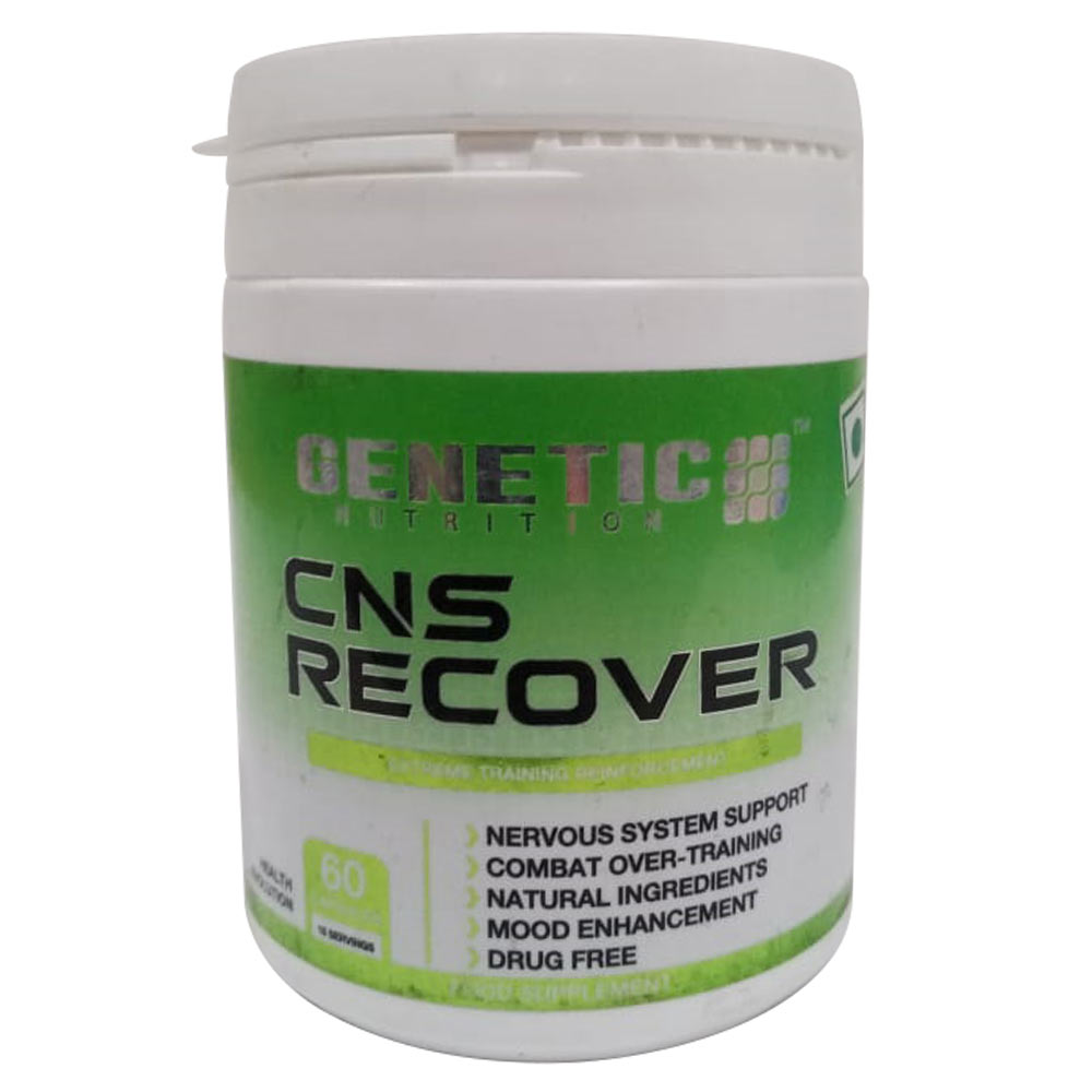 1 - Genetic Nutrition CNS Recover,  60 capsules  Unflavoured 