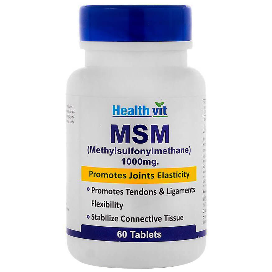 Healthvit MSM (1000 mg),  60 tablet(s) 