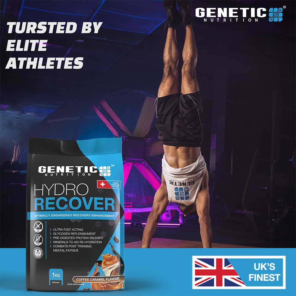 4 - Genetic Nutrition Hydro Recover,  2.2 lb  Toffee Fudge 