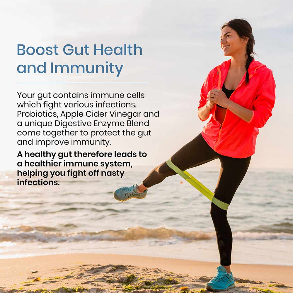 5 - Wellbeing Nutrition Melts Healthy Gut Probiotic+Enzymes+ACV,  30 Strip(s)  Mixed Berry Blast 