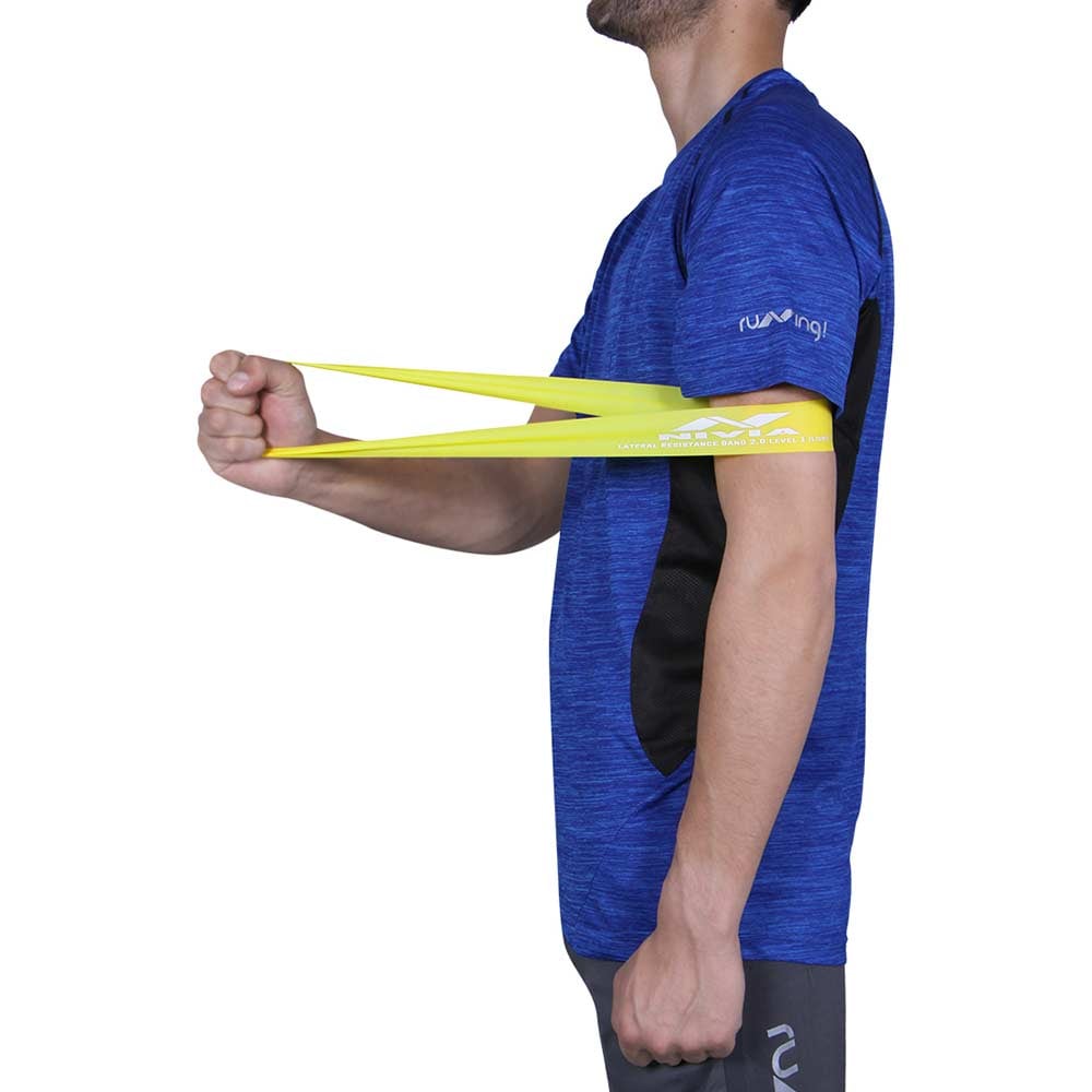 3 - Nivia Lateral Resistance Band 2.0,  Yellow  Level 1 (Light) 